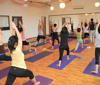 yoga class